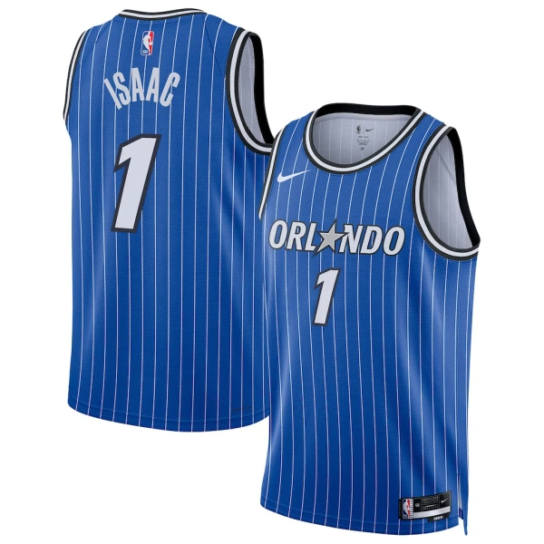 Nike Muški Dres Orlando Magic Jonathan Isaac Icon Edition 2025/26 Swingman Plava