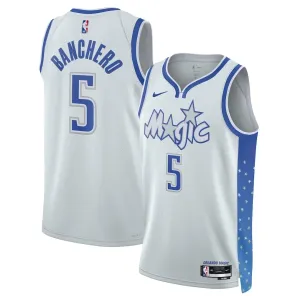 Nike Muški Dres Orlando Magic Paolo Banchero City Edition 2025/26 Swingman Bijela