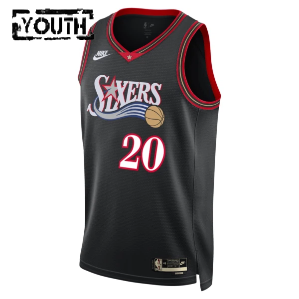 Nike Dječji Dres Philadelphia 76ers Jared Mccain Classic Edition 2025/26 Swingman Crna