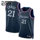Nike Dječji Dres Philadelphia 76ers Joel Embiid City Edition 2025/26 Swingman Navy