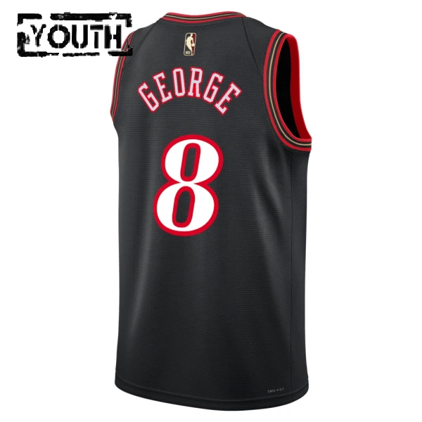 Nike Dječji Dres Philadelphia 76ers Paul George Classic Edition 2025/26 Swingman Crna