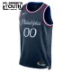 Nike Dječji Dres Philadelphia 76ers Personalizacija City Edition 2025/26 Swingman Navy