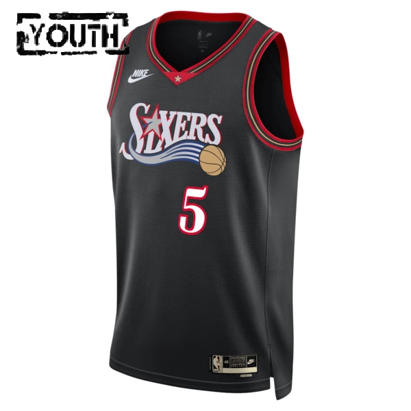 Nike Dječji Dres Philadelphia 76ers Quentin Grimes Classic Edition 2025/26 Swingman Crna