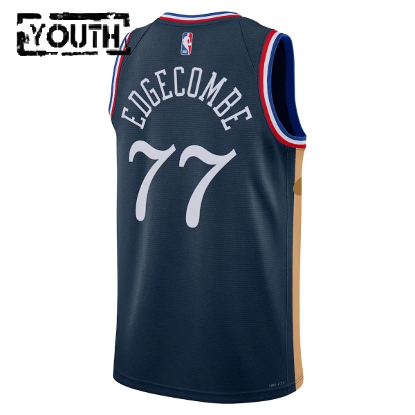 Nike Dječji Dres Philadelphia 76ers VJ Edgecombe City Edition 2025/26 Swingman Navy