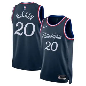 Nike Muški Dres Philadelphia 76ers Jared Mccain City Edition 2025/26 Swingman Navy