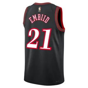Nike Muški Dres Philadelphia 76ers Joel Embiid Classic Edition 2025/26 Swingman Crna