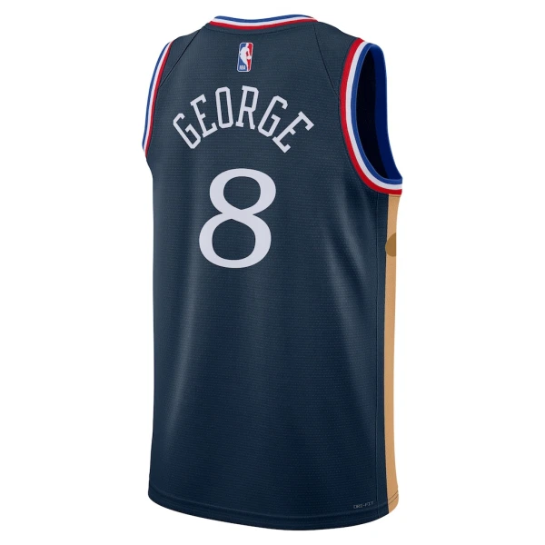 Nike Muški Dres Philadelphia 76ers Paul George City Edition 2025/26 Swingman Navy