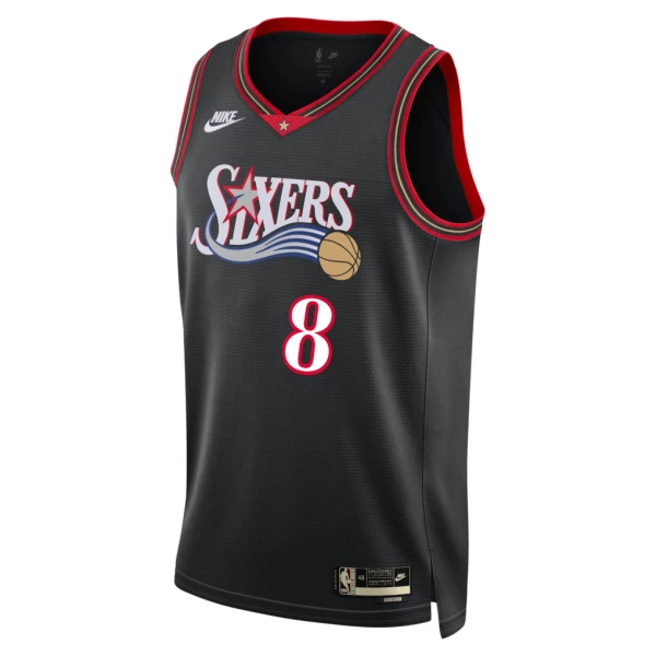 Nike Muški Dres Philadelphia 76ers Paul George Classic Edition 2025/26 Swingman Crna