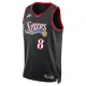 Nike Muški Dres Philadelphia 76ers Paul George Classic Edition 2025/26 Swingman Crna