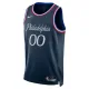 Nike Muški Dres Philadelphia 76ers Personalizacija City Edition 2025/26 Swingman Navy