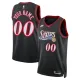 Nike Muški Dres Philadelphia 76ers Personalizacija Classic Edition 2025/26 Swingman Crna