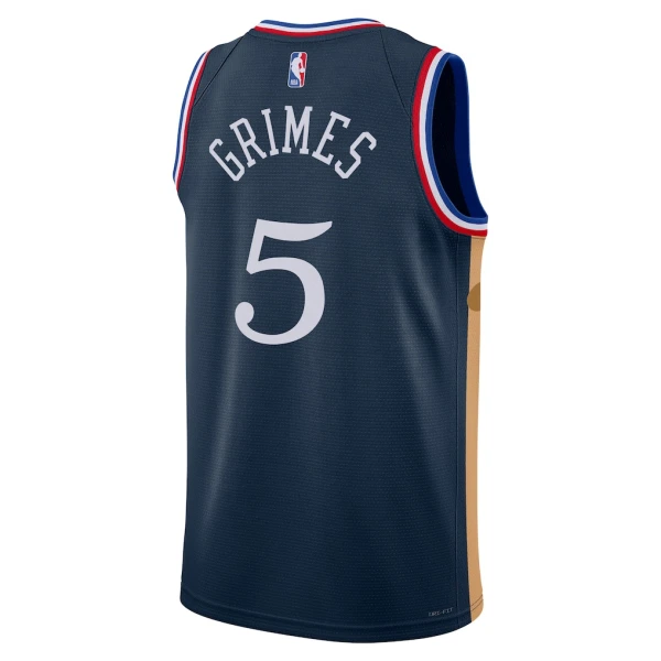 Nike Muški Dres Philadelphia 76ers Quentin Grimes City Edition 2025/26 Swingman Navy