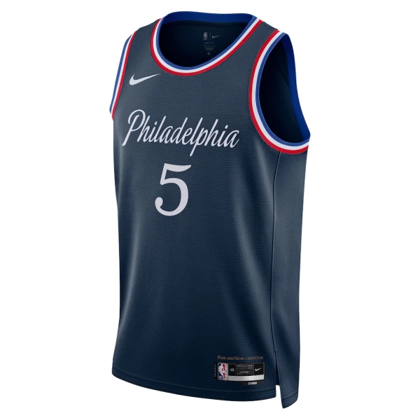 Nike Muški Dres Philadelphia 76ers Quentin Grimes City Edition 2025/26 Swingman Navy