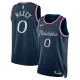 Nike Muški Dres Philadelphia 76ers Tyrese Maxey City Edition 2025/26 Swingman Navy