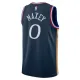 Nike Muški Dres Philadelphia 76ers Tyrese Maxey City Edition 2025/26 Swingman Navy