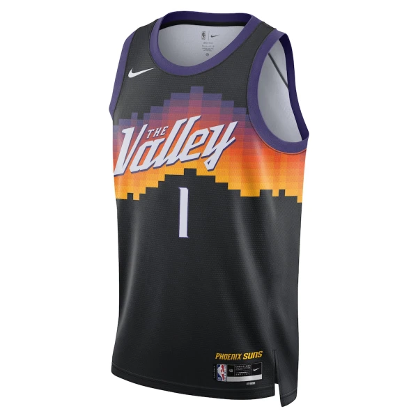 Nike Muški Dres Phoenix Suns Devin Booker City Edition 2025/26 Swingman Crna