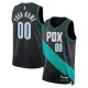 Nike Muški Dres Portland Trail Blazers Personalizacija City Edition 2025/26 Swingman Crna