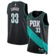 Nike Muški Dres Portland Trail Blazers Toumani Camara City Edition 2025/26 Swingman Crna