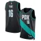 Nike Muški Dres Portland Trail Blazers Yang Hansen City Edition 2025/26 Swingman Crna