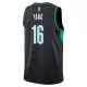 Nike Muški Dres Portland Trail Blazers Yang Hansen City Edition 2025/26 Swingman Crna