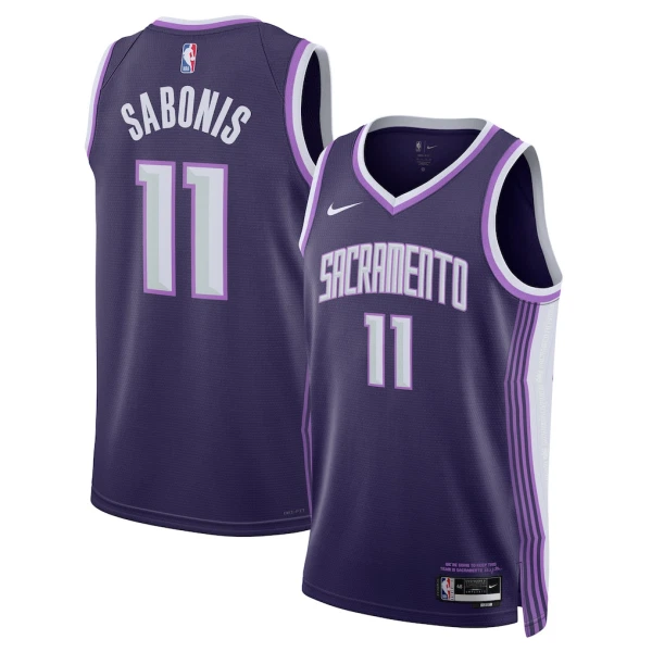 Nike Muški Dres Sacramento Kings Domantas Sabonis City Edition 2025/26 Swingman Ljubičasta Nike Muški Dres Sacramento Kings Domantas Sabonis City Edition 2025/26 Swingman Ljubičasta