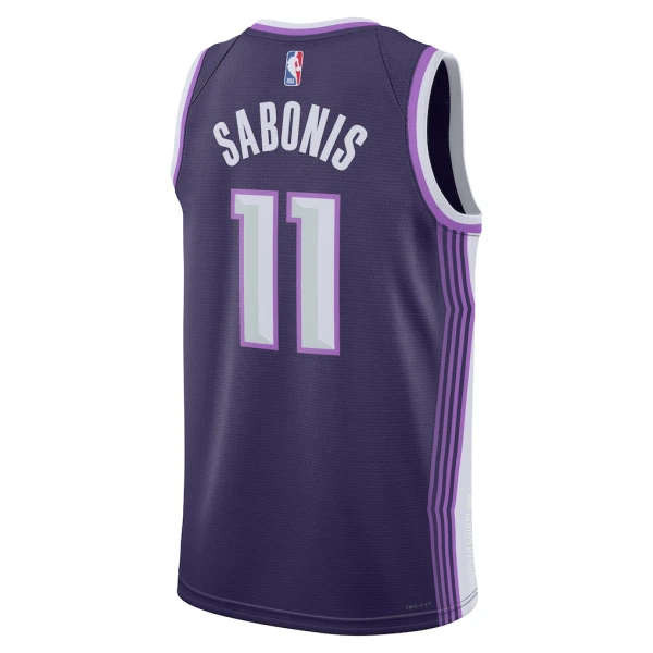 Nike Muški Dres Sacramento Kings Domantas Sabonis City Edition 2025/26 Swingman Ljubičasta