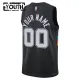 Nike Dječji Dres San Antonio Spurs Personalizacija City Edition 2025/26 Swingman Crna