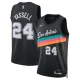 Nike Muški Dres San Antonio Spurs Devin Vassell City Edition 2025/26 Swingman Crna