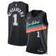 Nike Muški Dres San Antonio Spurs Victor Wembanyama City Edition 2025/26 Swingman Crna