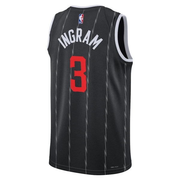 Nike Muški Dres Toronto Raptors Brandon Ingram City Edition 2025/26 Swingman Crna