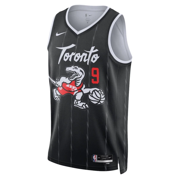 Nike Muški Dres Toronto Raptors RJ Barrett City Edition 2025/26 Swingman Crna
