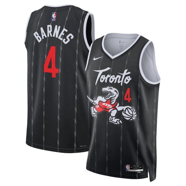 Nike Muški Dres Toronto Raptors Scottie Barnes City Edition 2025/26 Swingman Crna Nike Muški Dres Toronto Raptors Scottie Barnes City Edition 2025/26 Swingman Crna