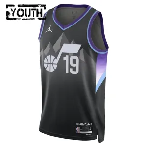 Dječji Dres Utah Jazz Jordan Ace Bailey Statement Edition 2025/26 Swingman Crna
