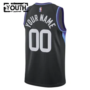 Dječji Dres Utah Jazz Jordan Personalizacija Statement Edition 2025/26 Swingman Crna
