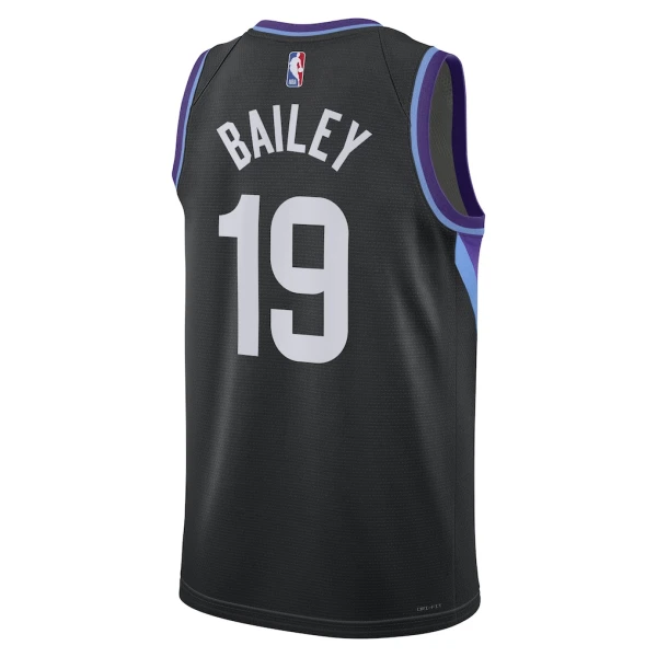 Muški Dres Utah Jazz Jordan Ace Bailey Statement Edition 2025/26 Swingman Crna