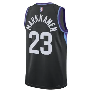 Muški Dres Utah Jazz Jordan Lauri Markkanen Statement Edition 2025/26 Swingman Crna