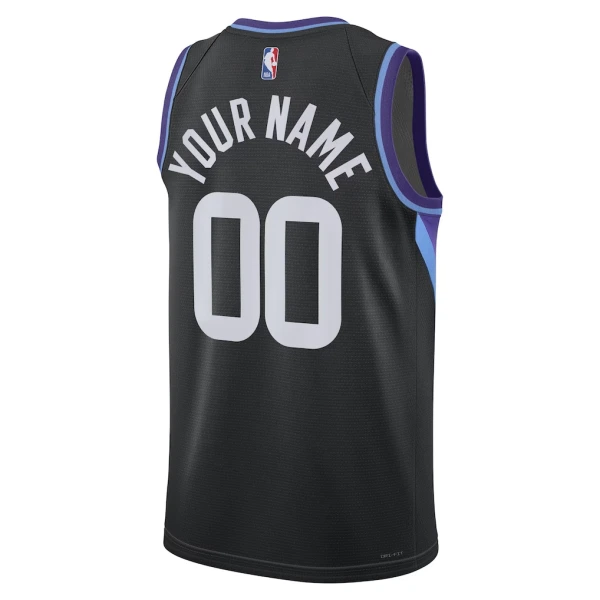 Muški Dres Utah Jazz Jordan Personalizacija Statement Edition 2025/26 Swingman Crna