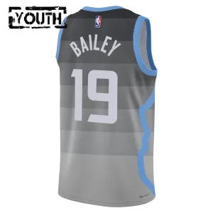 Nike Dječji Dres Utah Jazz Ace Bailey City Edition 2025/26 Swingman Sivo