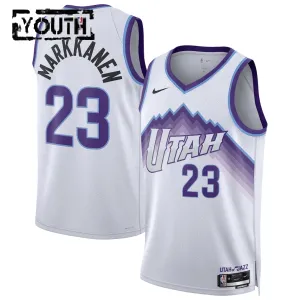 Nike Dječji Dres Utah Jazz Lauri Markkanen Association Edition 2025/26 Swingman Bijela