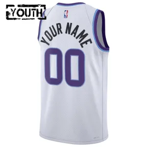 Nike Dječji Dres Utah Jazz Personalizacija Association Edition 2025/26 Swingman Bijela