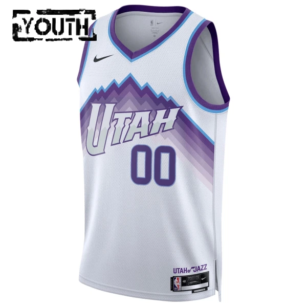Nike Dječji Dres Utah Jazz Personalizacija Association Edition 2025/26 Swingman Bijela