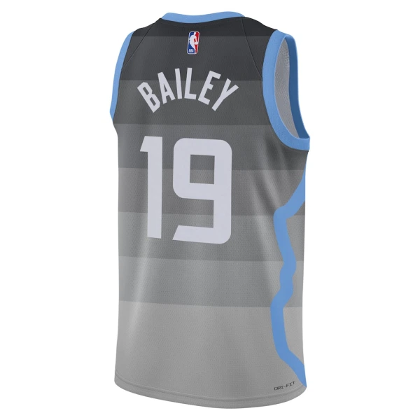 Nike Muški Dres Utah Jazz Ace Bailey City Edition 2025/26 Swingman Sivo