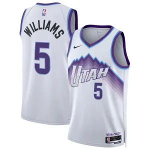 Nike Muški Dres Utah Jazz Cody Williams Association Edition 2025/26 Swingman Bijela