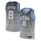 Nike Muški Dres Utah Jazz Isaiah Collier City Edition 2025/26 Swingman Sivo