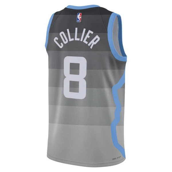 Nike Muški Dres Utah Jazz Isaiah Collier City Edition 2025/26 Swingman Sivo