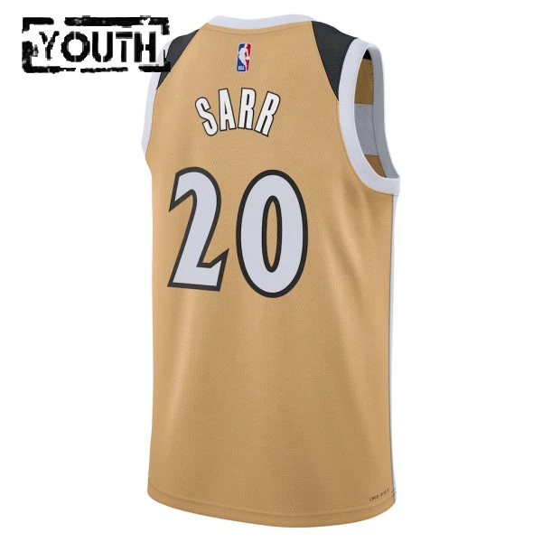 Nike Dječji Dres Washington Wizards Alex Sarr City Edition 2025/26 Swingman Zlato