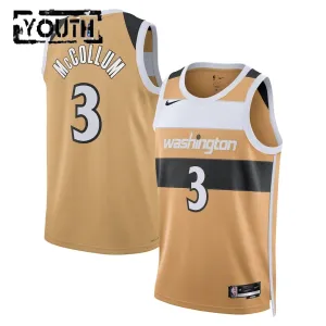 Nike Dječji Dres Washington Wizards CJ Mccollum City Edition 2025/26 Swingman Zlato