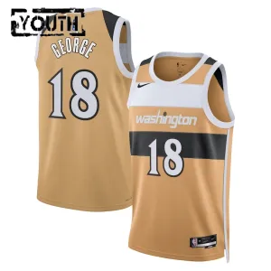 Nike Dječji Dres Washington Wizards Kyshawn George City Edition 2025/26 Swingman Zlato