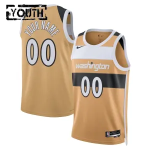 Nike Dječji Dres Washington Wizards Personalizacija City Edition 2025/26 Swingman Zlato