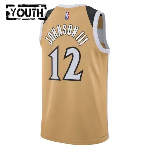 Nike Dječji Dres Washington Wizards Tre Johnson III City Edition 2025/26 Swingman Zlato